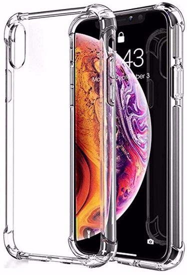 Picture of back cover defender for Iphone XS MAX -clear