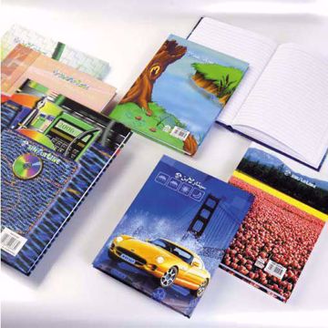 Sinarline A5 Single Line Ruling , Hard Cover Note Book