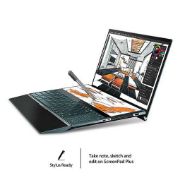 Asus ZenBook Pro Duo UX581 15.6” 4K UHD NanoEdge Bezel Touch, Intel Core i7-9750H, 16GB RAM, 1TB PCIe SSD, GeForce RTX 2060, Innovative Screenpad Plus, Windows 10 Pro - UX581GV-XB74T 