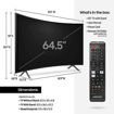 Samsung UN65RU7300FXZA Curved 65-Inch 4K UHD 7 Series Ultra HD Smart TV with HDR and Alexa Compatibility 2019 Model 