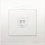 Picture of Schneider 1 Gang Telephone Outlet with Shutter KB31TS