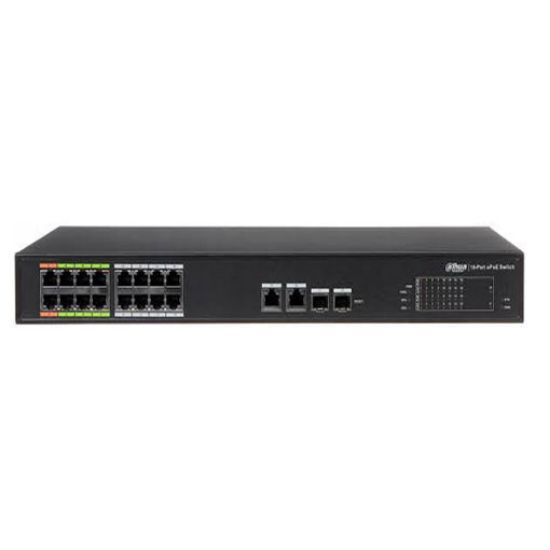 Picture of DH-LR2218-16ET-240 16-Port PoE Switch with 8-Port ePoE