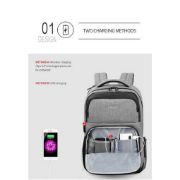 Picture of TIGERNU Splashproof Backpack with Wireless Charging Pocket T-B3511