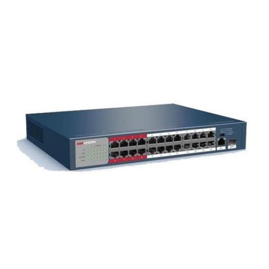 Picture of Hikvision NVR DS-3E0326P-E/M 24 Port Fast Ethernet Unmanaged POE Switch