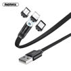 Remax RC-169th Flag Series 2.1A 3 In 1 Magnetic Charging Cable - 1M