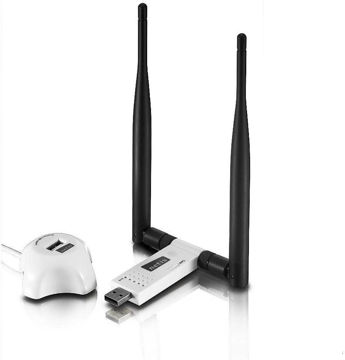 Netis Wireless N 300Mbps Long-Range USB Adapter(WF-2116), 300 Mbps High Gain