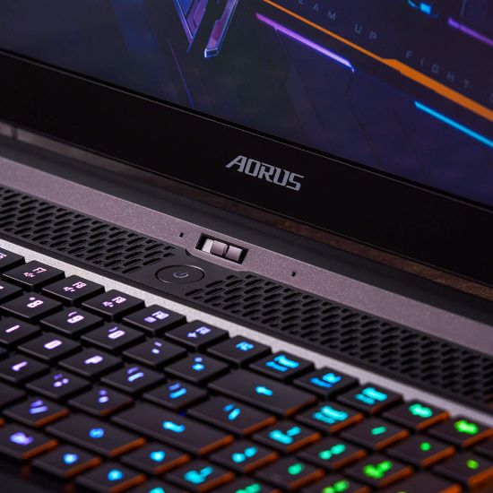 Picture of Brand: GIGABYTE  Model: AORUS 5 - RX5M Processor: Core i7-12700H 2.7GHz Cores: 10 Logical processors: 20 Storage: 512 SSD PCIe M.2 SSD  Memory: 16GB DDR4 3200 GPU : 8G NVIDIA RTX 3070 Display: 15.6 INCH FHD 144Hz Others: NEW Operating System Windows 11 Backlit Keyboard: YES UI(Zone)