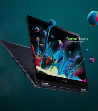 Picture of Brand: Asus Model: Vivo Book TM420U  Processor: AMD R5-5500U  2.1GHz Cores: 6 Logical processors: 12 Storage: 256G SSD PCIe M.2 SSD Kingston  Memory: 8GB DDR4 3200  GPU : AMD Radeon  Display: 14 INCH FHD 60Hz X360° Others: NEW Operating System Windows 10 Backlit Keyboard: YES + Finger print