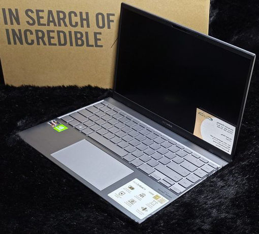 Picture of Brand: ASUS Model : ZENBOOK Processor: AMD RYZEN 5-5500 Storage: 256 PCIe M.2 SSD Memory: 8GB DDR4 3200MHz Display:14 inch Others: NEW Operating System Windows Backlit Keyboard: Yes