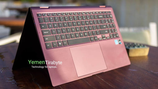 Picture of Brand: Samsung Model: Galaxy Book 2 Pro Processor: CORE I7-12TH Storage: 1T.B PCIe M.2 SSD  Memory: 16GB DDR5 GPU : Intel  Display: 15.6 INCH FHD Touch AMOLED X360° Others: NEW  Color: Burgundy Operating System Windows 11