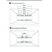 Picture of حامل تلفزيون محمول بعجلات دوارة لشاشات LCD LED مقاس 32-75 انش